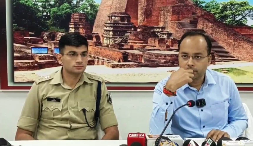 भारत-पाकिस्तान के बीच बढ़ते तनाव को देखते हुए नालंदा जिला अलर्ट पर, DM शशांक शुभंकर और SP भारत सोनी ने दी जानकारी 1