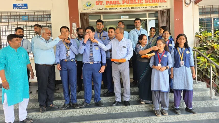 संत पॉल पब्लिक स्कूल तेघड़ा के बच्चों ने सी.बी.एस.ई.दसवीं में लहराया परचम 1