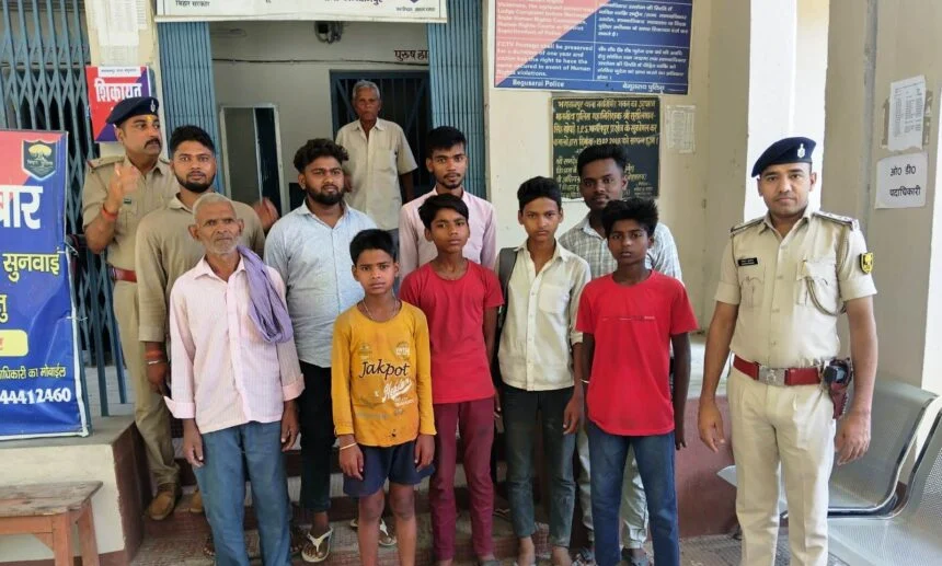तीन दिनों से गायब चार बच्चों को पुलिस ने किया सकुशल बरामद, परिजनों को किया सुपुर्द 1