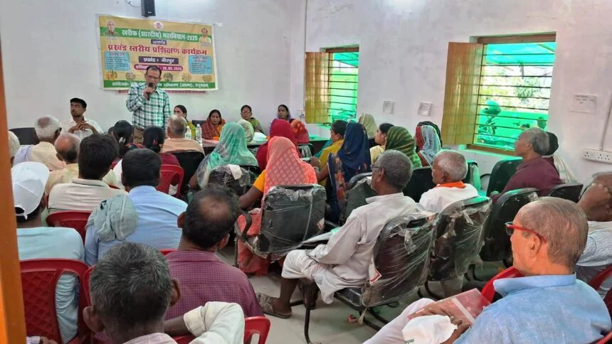 पदाधिकारियों ने किसानों को दिया सर्दीय योजना वार जानकारी 1