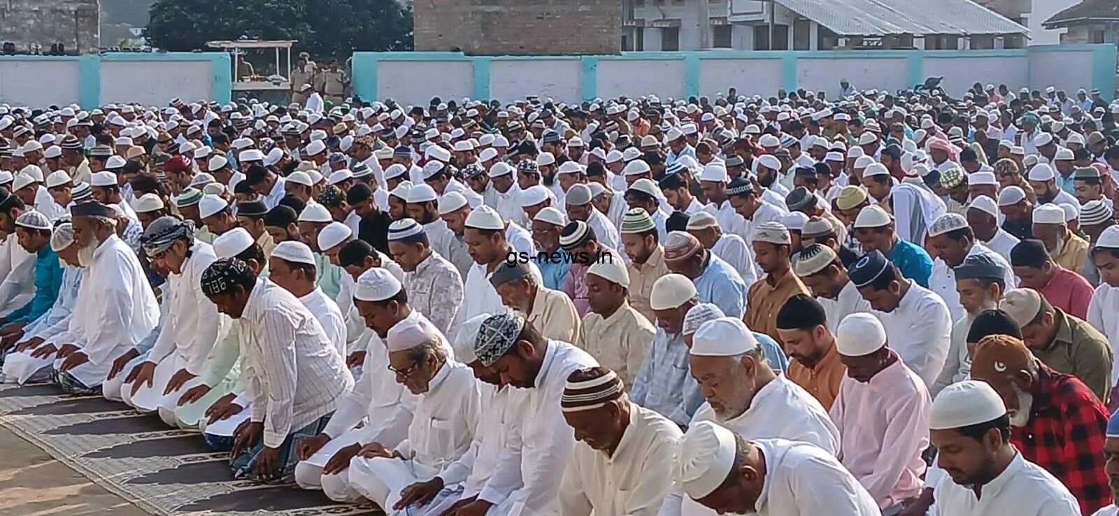 भगवानपुर प्रखंड में शांति और सौहार्दपूर्ण वातावरण में मनी बकरीद  5