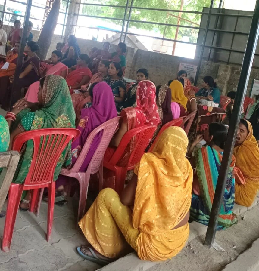 पीएचसी भगवानपुर में 108 गर्भवती महिलाओं की हुई एएनसी जांच 1
