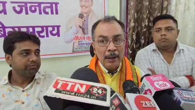 जब चुनाव का समय आता है तब राहुल गांधी को पिछड़ा एवं अति पिछड़ा वर्ग दिखाई देने लगता है - नीरज कुमार , भाजपा के प्रदेश प्रवक्ता 3