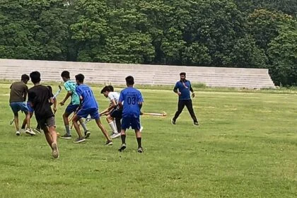टाउनशिप हॉकी मैदान में सब जूनियर बालक एवं बालिका वर्ग के बच्चों का चयन प्रतियोगिता आयोजित 43