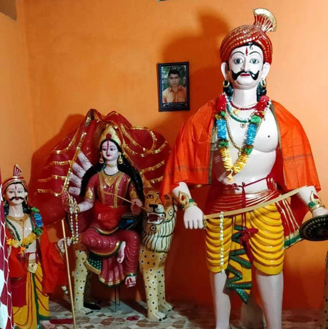 बछवाड़ा के आजाद नगर गांव में वीर शिरोमणी बाबा चौहरमल पूजा की तैयारी अंतिम पायदान पर 3