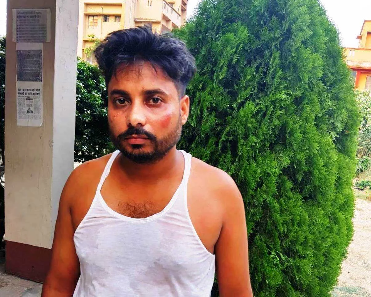 मारपीट व् लूटपाट मामले के फरार आरोपी को पुलिस ने किया गिरफ्तार 2