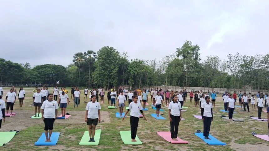 अंतर्राष्ट्रीय योग दिवस उल्लासपूर्वक मनाया गया 1