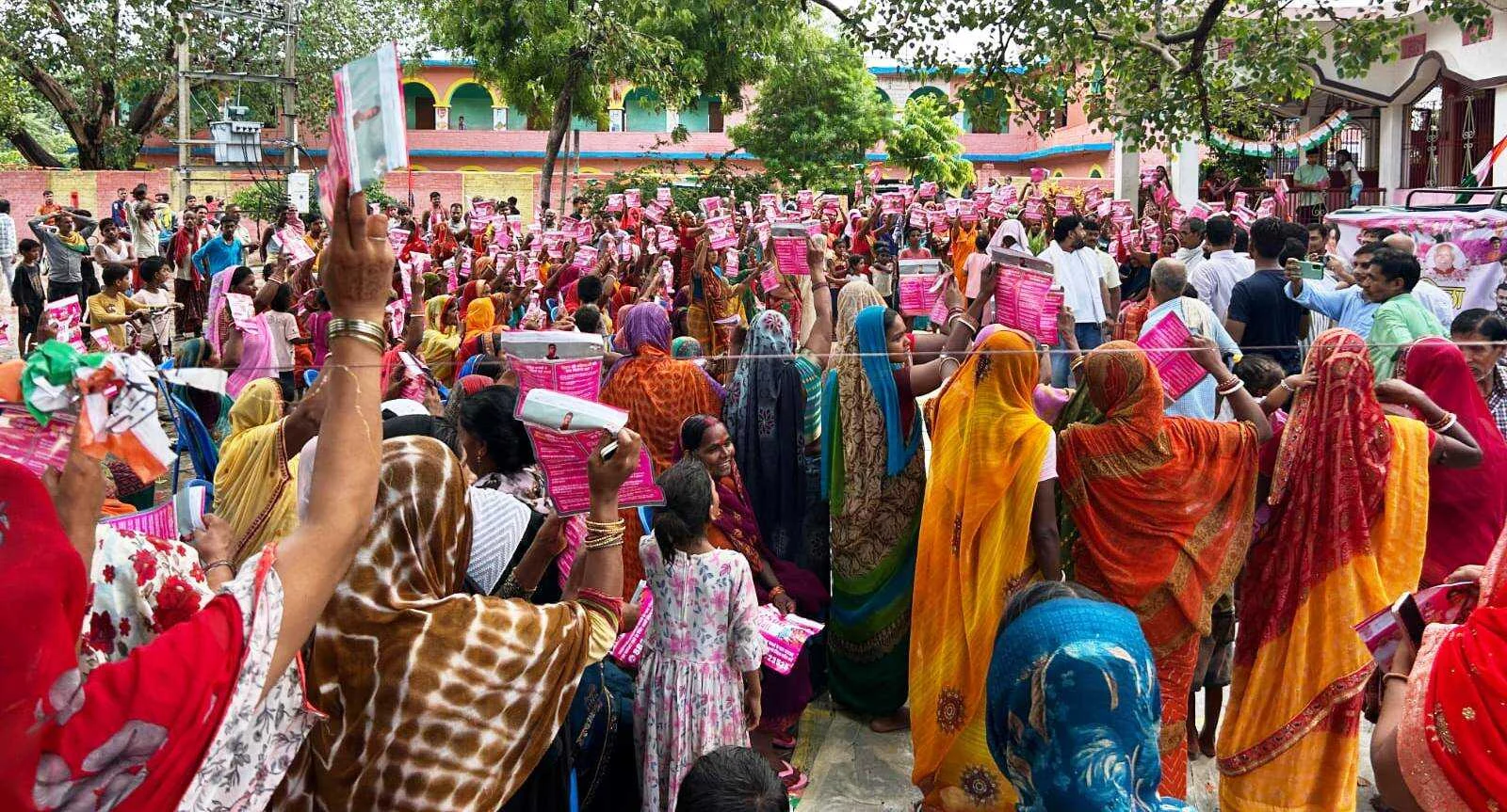 भगवानपुर प्रखंड के काजीरसलपुर में कांग्रेस ने आयोजित किया महिला संवाद कार्यक्रम 2