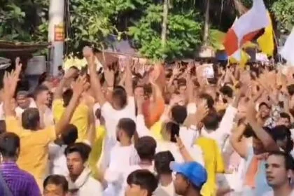 पूरी की तर्ज पर बेगूसराय में भी भगवान श्री जगन्नाथ की भव्य रथ यात्रा निकाली गई 77
