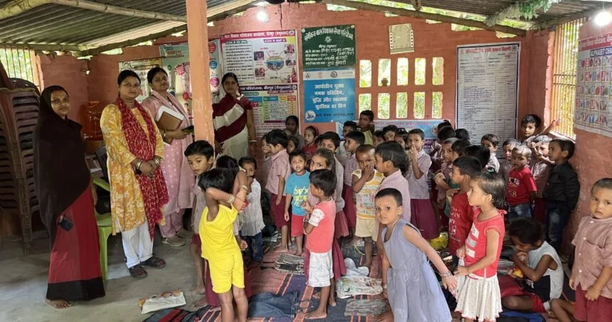 प्रभारी सीडीपीओ ने सात आंगनबाड़ी केंद्रों का किया निरीक्षण 1