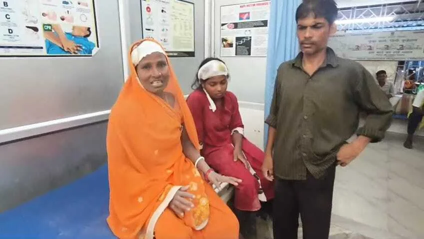 बेगूसराय मे मामुली विवाद को लेकर मारपीट में मां,पुत्र,पुत्री समेत चार घायल, सदर अस्पताल भर्ती 10