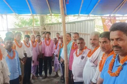 राष्ट्रीय नाई महासभा भगवानपुर प्रखंड का तीसरा सम्मेलन संपन्न,सम्मेलन में एकजुट रहने पर हुई चर्चा 30