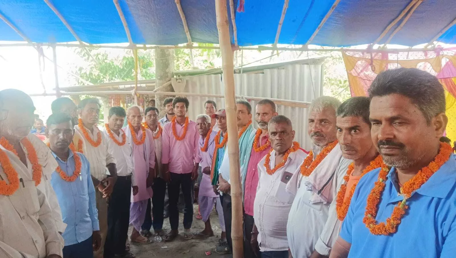 राष्ट्रीय नाई महासभा भगवानपुर प्रखंड का तीसरा सम्मेलन संपन्न,सम्मेलन में एकजुट रहने पर हुई चर्चा 6