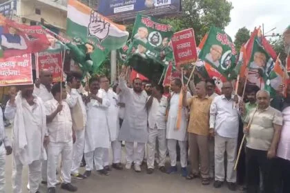 नालंदा: मतदाता पुनरीक्षण के विरोध में महागठबंधन के द्वारा किए गये बिहार बंद का असर मिला जुला रहा 28