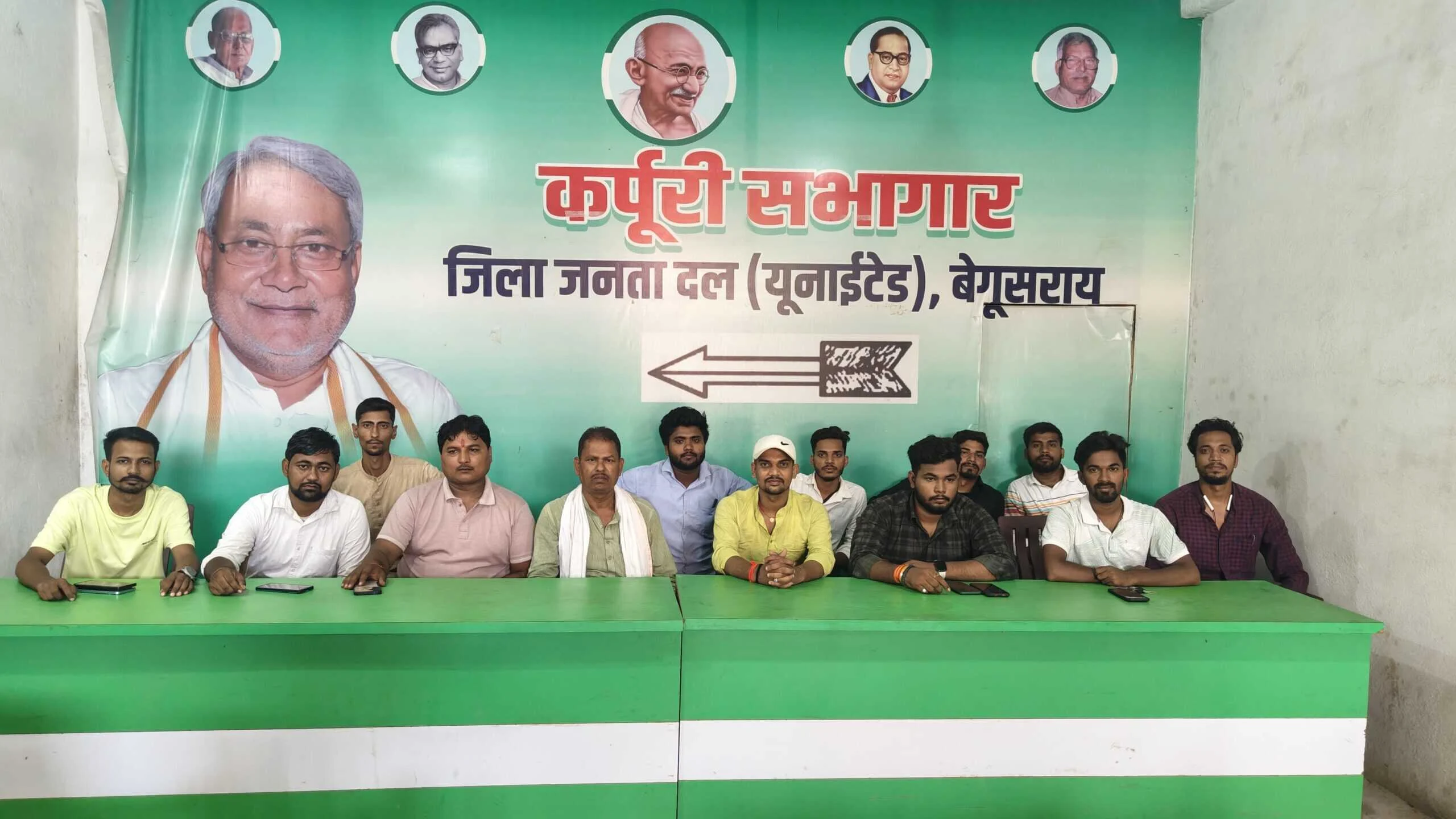 मुख्यमंत्री नीतीश कुमार के सभी जन कल्याणकारी योजनाओं को मीडिया के माध्यम से जन-जन तक पहुंचाना है - मोनू पटेल 14