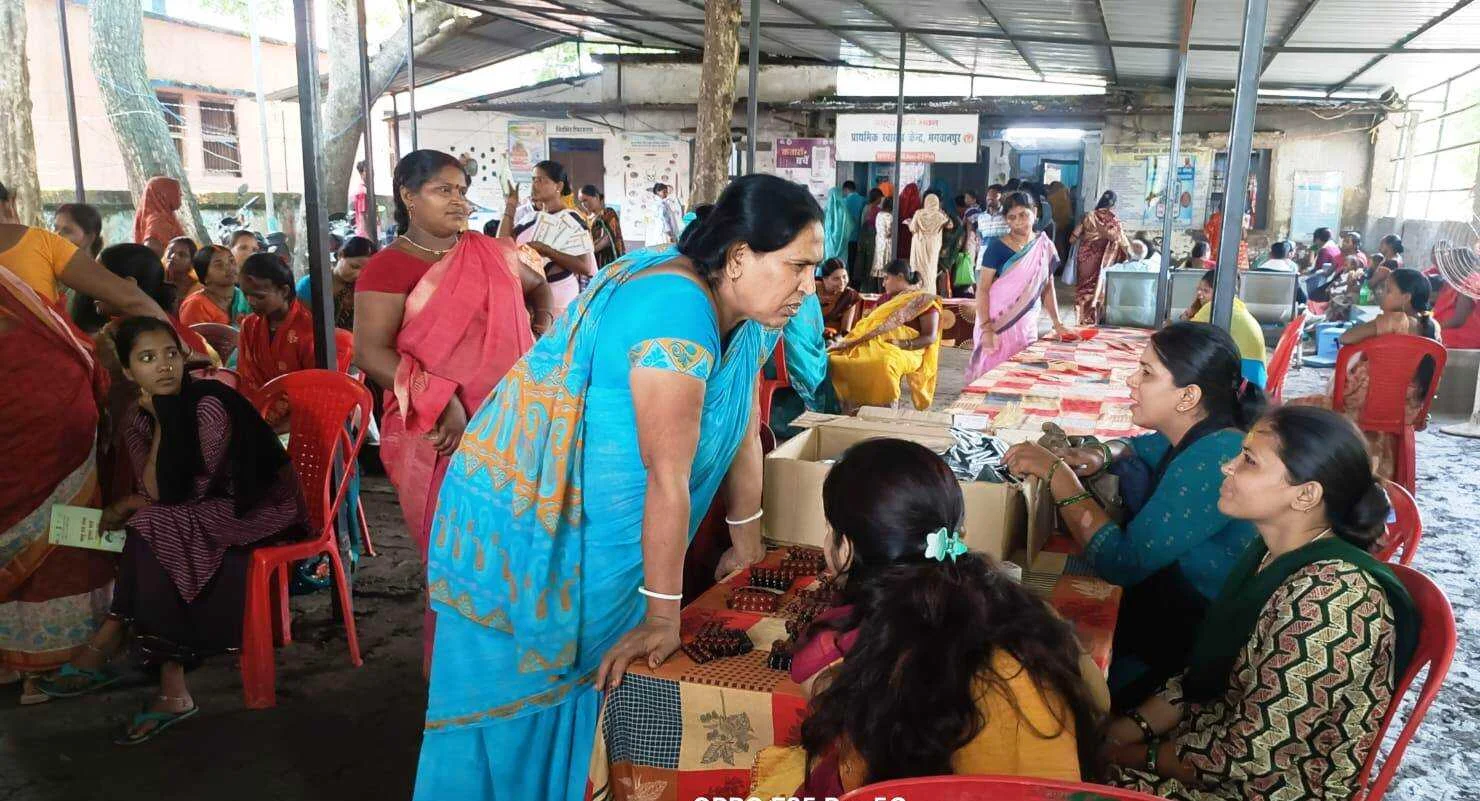 पीएचसी भगवानपुर में गर्भवती महिलाओं की प्रधानमंत्री सुरक्षित मातृत्व अभियान के तहत प्रसव पूर्व की गयी एएनसी जांच 2