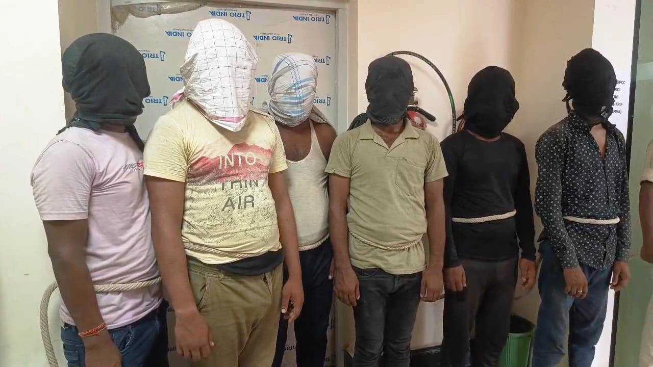 नालंदा: अस्थावाँ, हरनौत और बेन की लूट कांड का पुलिस ने किया खुलासा, गिरोह के 9 अपराधी धोबी बीघा से गिरफ्तार 3