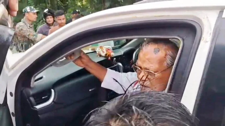 नालंदा: केंद्रीय मंत्री जीतन राम मांझी के काफिले को ग्रामीणों ने एक घंटे तक रोका, मारपीट में जख्मी युवक की हुई थी मौत 1