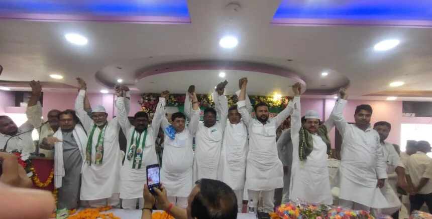 खगड़िया में जदयू अल्पसंख्यक प्रकोष्ठ के द्वारा जन संवाद कार्यक्रम का भव्य आयोजन 1