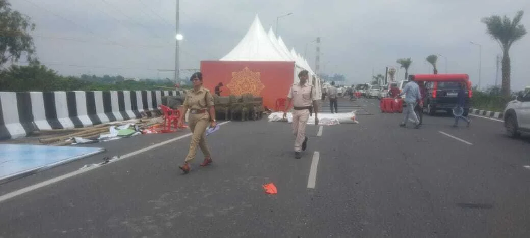 हेलीपैड पर हेलीकाप्टर का ट्रायल, पीएम आगमन को लेकर सुरक्षा का पुख्ता इंतजाम 3