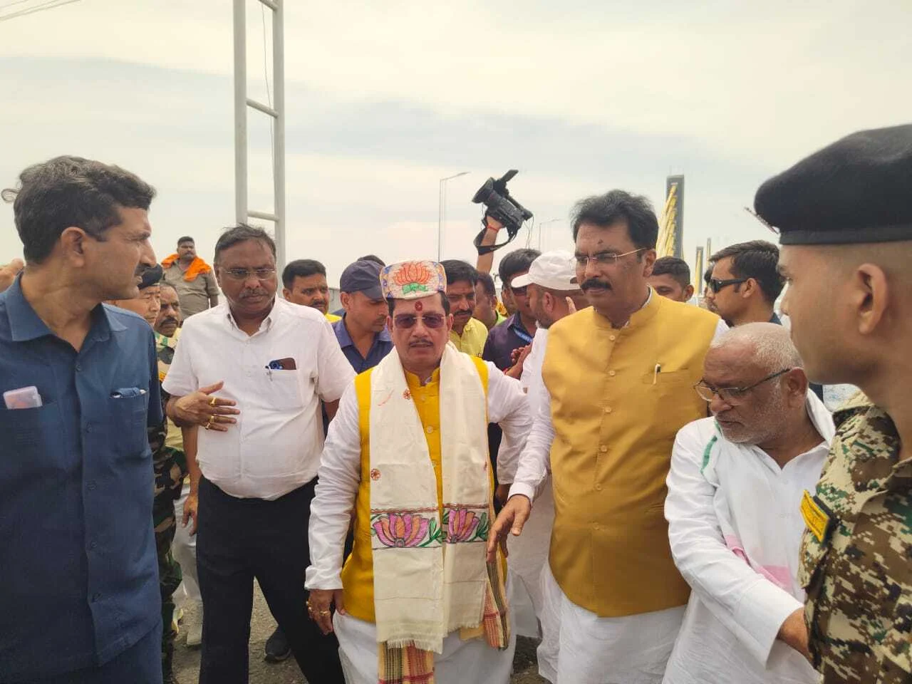 प्रधानमंत्री नरेन्द्र मोदी औटा सिमरिया सिक्स लेन पुल का करेंगे लोकार्पण  4