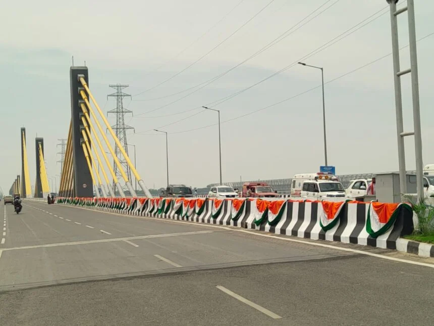 प्रधानमंत्री नरेन्द्र मोदी औटा सिमरिया सिक्स लेन पुल का करेंगे लोकार्पण  1