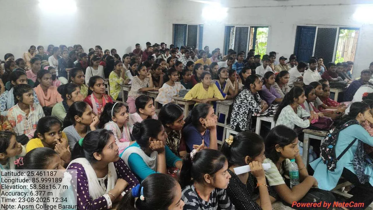 ए.पी.एस.एम. कॉलेज बरौनी में कार्यशाला का हुआ आयोजन 3