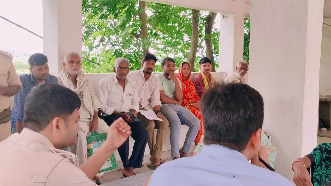 वीरपुर के जनता दरबार मे 7 मामलों में से 6 मामलों का किया गया निष्पादन  2