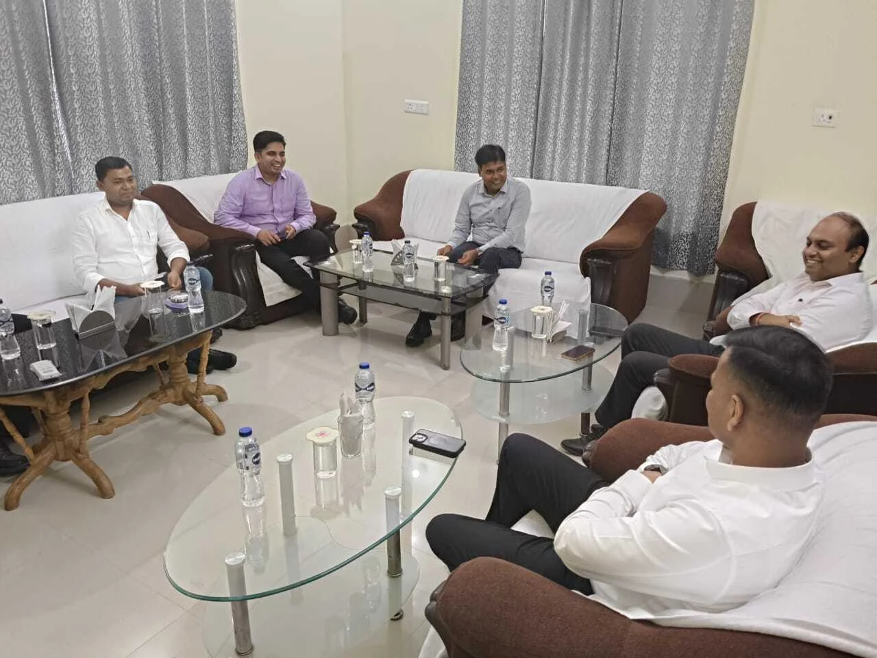 गंगा के बढ़ते जलस्तर एवं NH-122B के निर्माण कार्य को लेकर बेगूसराय एवं समस्तीपुर जिलाधिकारियों की संयुक्त बैठक 2