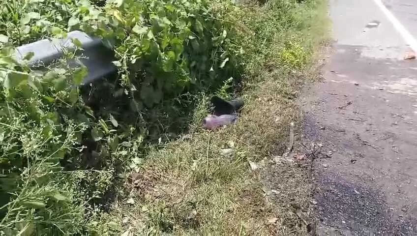 बेगूसराय में होमगार्ड जवान से भरी बस अनियंत्रित होकर एक बाइक में ठोकर मारते गड्ढे में पलटी, बाइक पर सवार एक महिला की मौत 2