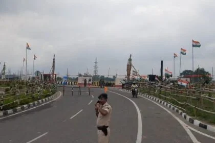 बेगूसराय मे निर्माणाधीन 6 लेन पुल का उद्घाटन करने पहुंच रहे प्रधान मंत्री नरेंद्र मोदी की कार्यक्रम को लेकर लोगो मे उत्साह  22