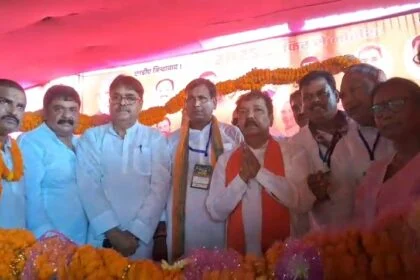 समस्तीपुर: उजियारपुर विधानसभा क्षेत्र के सैनिक प्रशिक्षण केंद्र में एनडीए कार्यकर्ता सम्मेलन  19