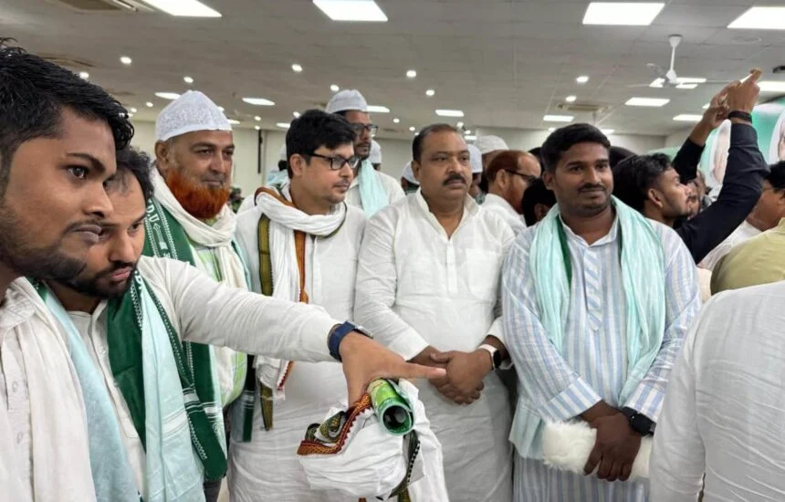 जदयू के अल्पसंख्यक संवाद कार्यक्रम में सरकार के विकास कार्यक्रमों और योजनाओं पर हुई चर्चा 1