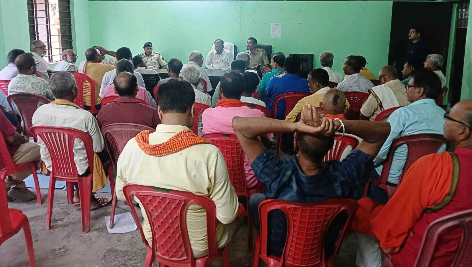 भगवानपुर में श्रीकृष्ण जन्माष्टमी महोत्सव मेला को लेकर शांति समिति की बैठक आयोजित 2