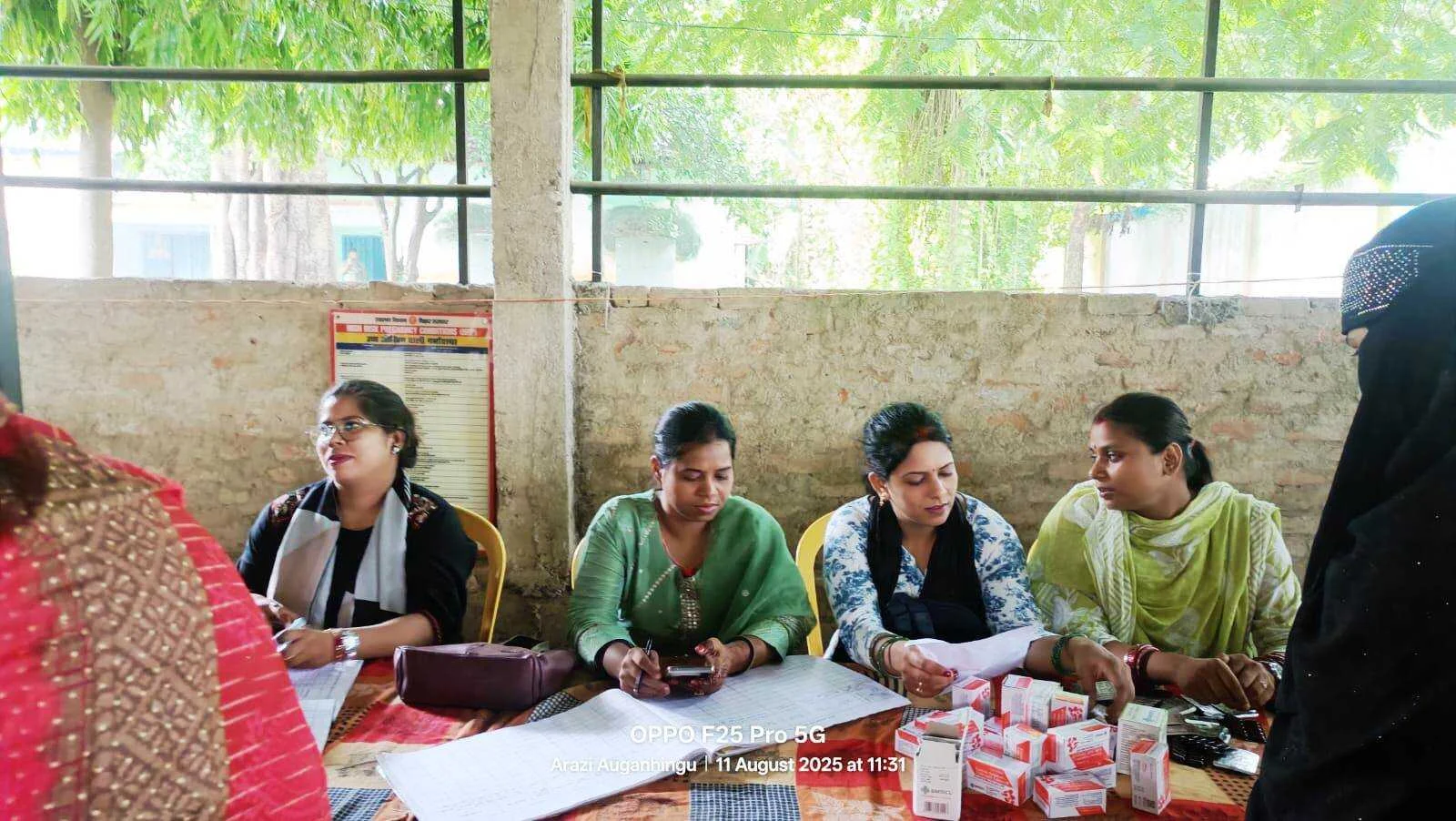 भगवानपुर पीएचसी में 102 गर्भवती महिलाओं की हुई एएनसी जांच 2