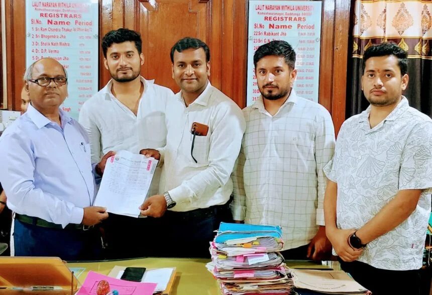 बेगूसराय ABVP के संघर्ष की हुई जीत,आरसीएस कॉलेज मंझौल में PG की पढ़ाई होगी शुरू - छात्र नेता कन्हैया कुमार 1