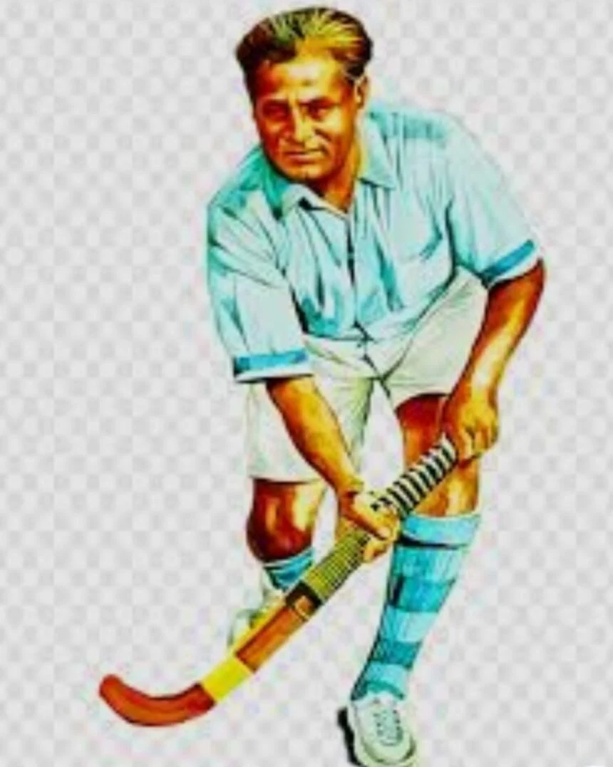 भगवानपुर मध्य विद्यालय में हॉकी के जादूगर मेजर ध्यान चंद की जयंती राष्ट्रीय खेल दिवस के रूप में मनाई गई 1