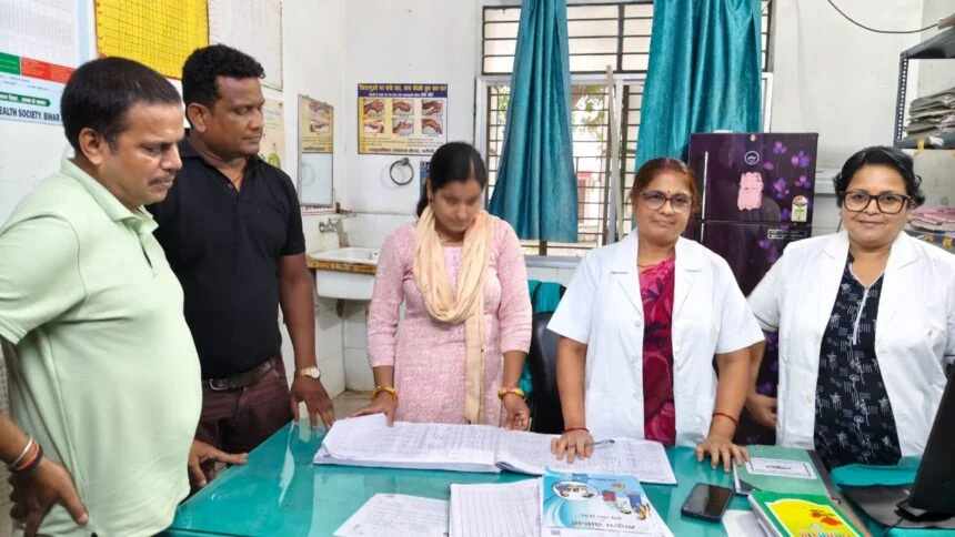 बेगूसराय जिला स्वास्थ्य समिति के गठित टीम ने सीएचसी बरौनी एवं तेघड़ा में कायाकल्प एसेसमेंट किया गया 1