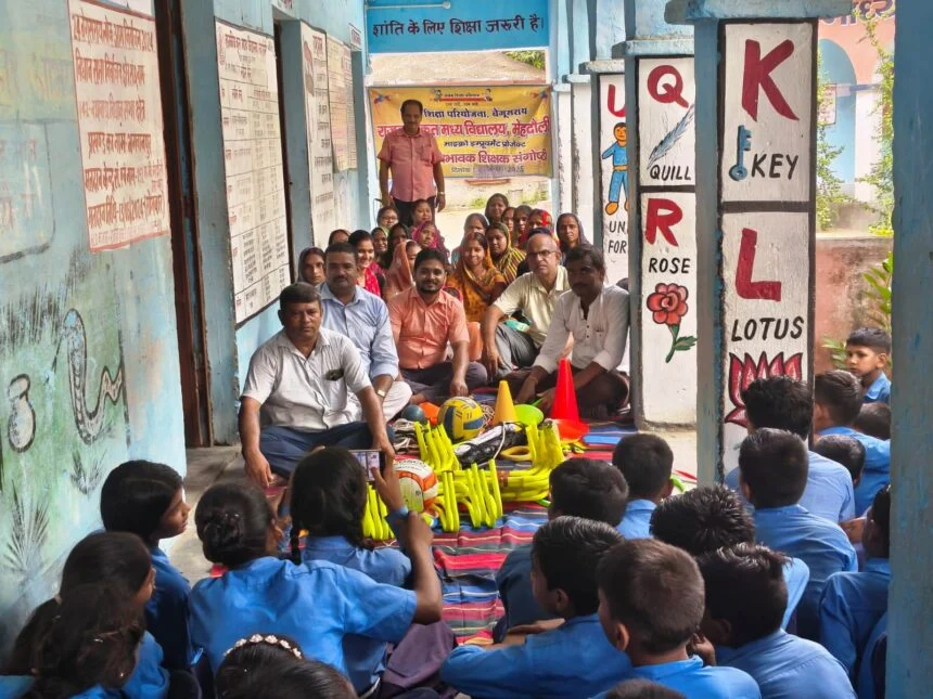 बेगूसराय के भगवानपुर में विद्यालयों में शिक्षक अभिभावक संगोष्ठी का किया गया आयोजन 1