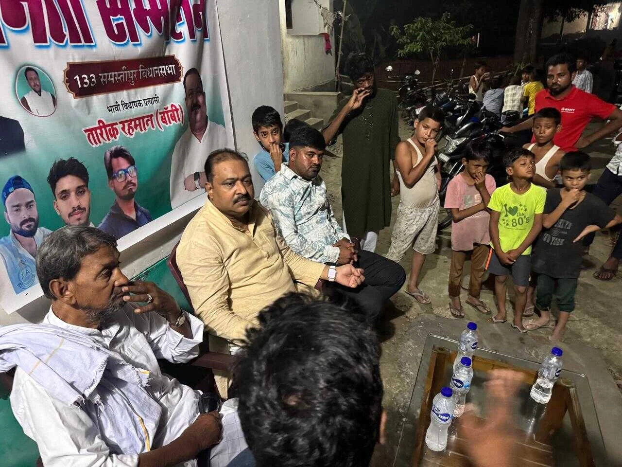 समस्तीपुर: समाजसेवी सह N D A के संभावित विधायक प्रत्याशी तारिक रहमान बॉबी के नेतृत्व में चलाया गया जनसंपर्क अभियान 2