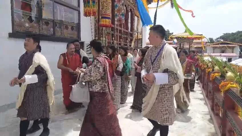 नालंदा: भूटान के प्रधानमंत्री दाशो शेरिंग टोबगे पहुंचे राजगीर, जापानी भूटान मंदिर का किया उद्घाटन 3