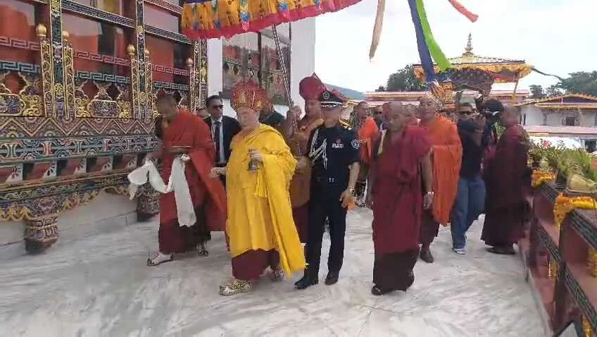 नालंदा: भूटान के प्रधानमंत्री दाशो शेरिंग टोबगे पहुंचे राजगीर, जापानी भूटान मंदिर का किया उद्घाटन 2
