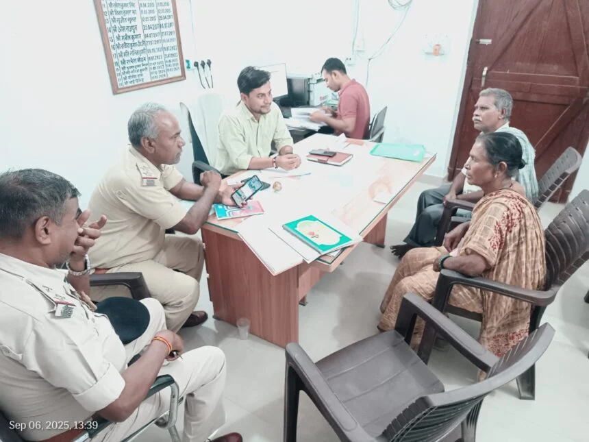 वीरपुर के जनता दरवार मे भूमि संबंधी दो मामलों का हुआ निष्पादन 1