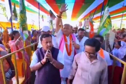 बेगूसराय विधानसभा क्षेत्र के विधायक कुंदन कुमार के द्वारा कोऑपरेटिव कॉलेज परिसर में एनडीए कार्यकर्ता सम्मेलन का किया गया आयोजन 29