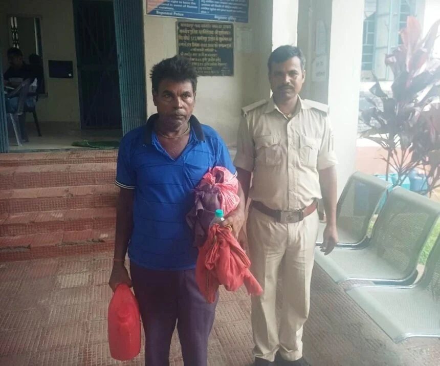 भगवानपुर पुलिस ने पांच लीटर देशी शराब के साथ एक कारोबारी को किया गिरफ्तार, भेजा जेल 1