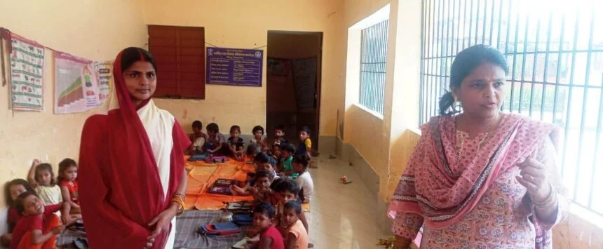 बेगूसराय डीपीओ ने आंगनबाड़ी केंद्रों का किया औचक निरीक्षण, सेविकाओं को दिया निर्देश 1