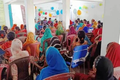 बेगूसराय जिले के वीरपुर में जीविका कर्मियों ने अपने कार्यो को लेकर किया वार्षिक आम सभा का आयोजन 30