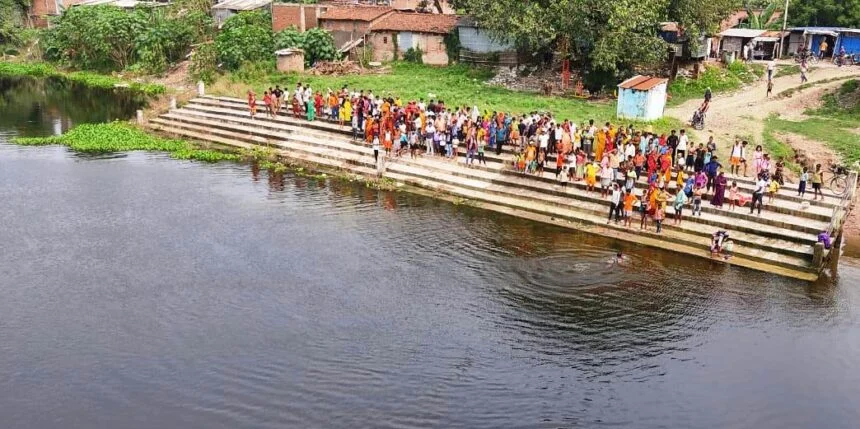 वीरपुर बलान नदी में डुबने से एक युवक की मौत, परीजनों में मचा कोहराम 1