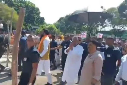 खगड़िया: मुख्यमंत्री नितीश कुमार पहुँचे सतीस नगर, पूर्व सीएम  सतीश प्रसाद सिंह की प्रतिमा का किया अनावरण 8