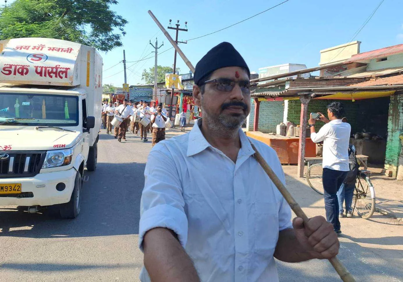 राष्ट्रीय स्वयंसेवक संघ ने शताब्दी वर्ष के अवसर पर निकाला पथ संचरण 2